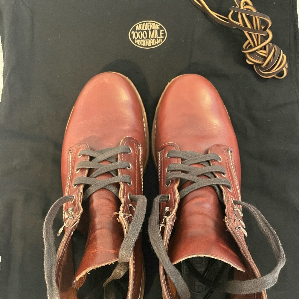 Wolverine 1000 Mile Boot Cordovan No.8